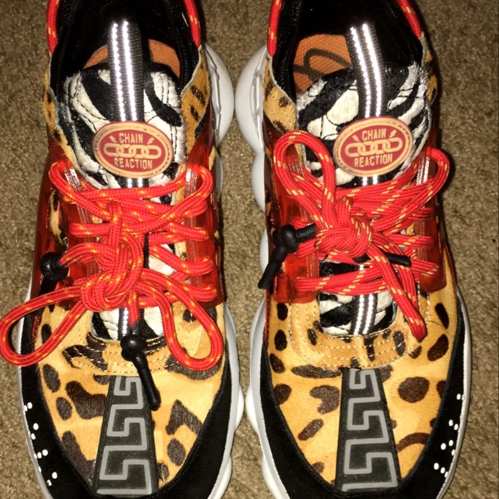 Versace Chain Reaction Sneakers